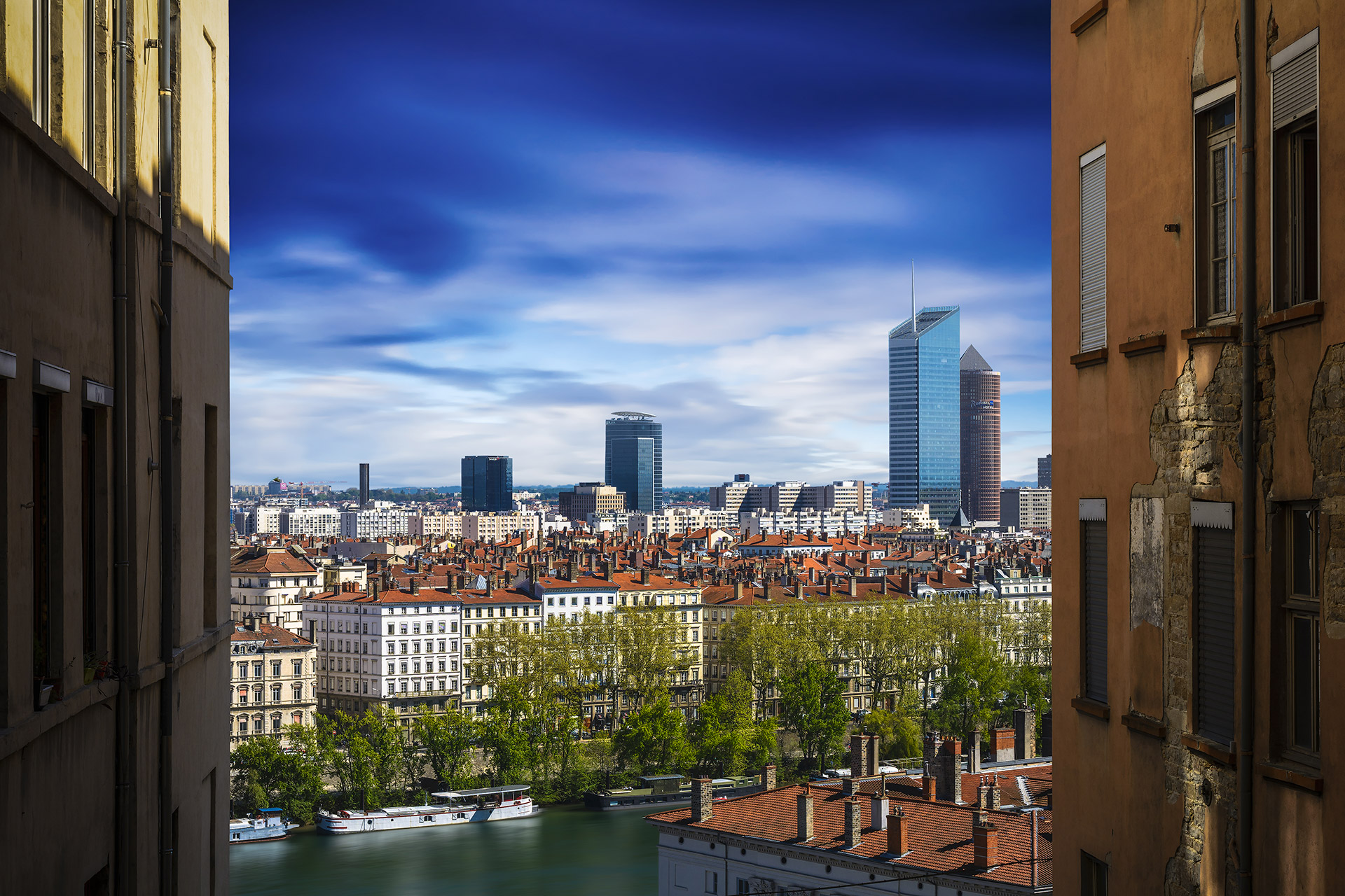 Lyon, vue de la Croix-Rousse © Gaël Fontaine
