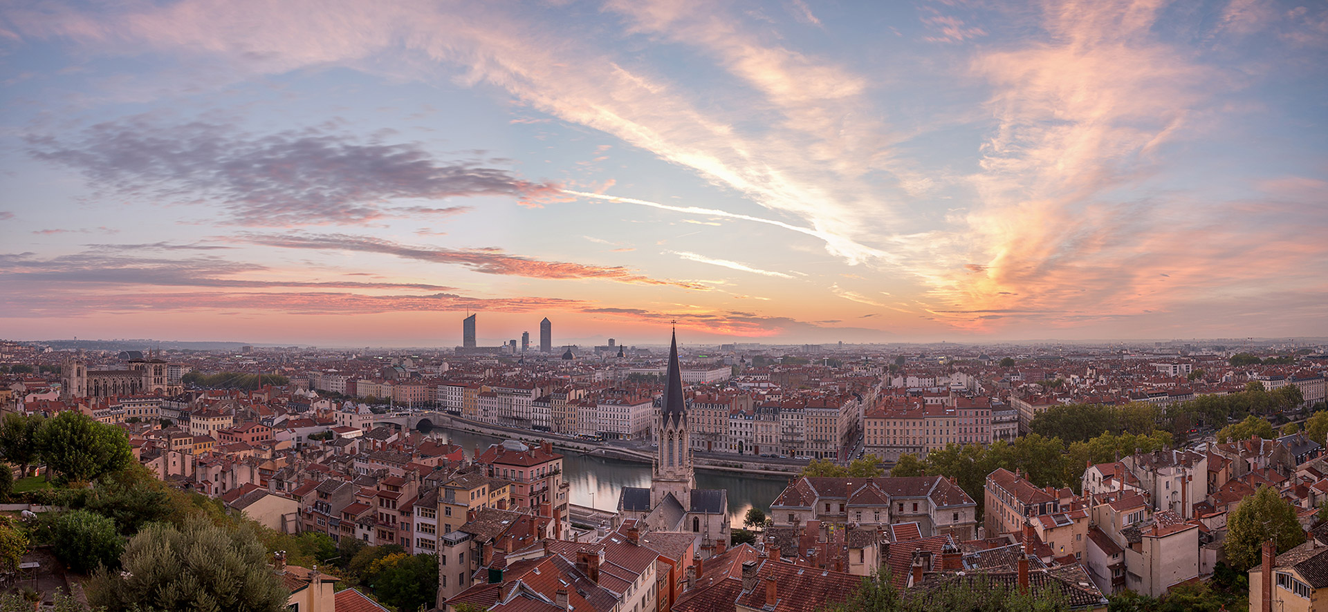 Vue panoramique sur Lyon © Jean-Charles Garrivet