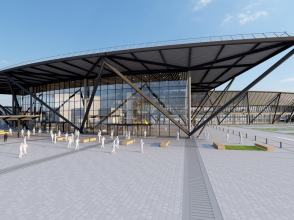 Le nouveau Terminal 1 de l'aéroport de Lyon Saint-Exupéry