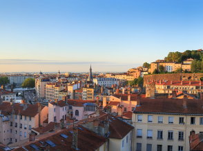 Panorama sur Lyon depuis la Croix-Rousse © Sandeer Van Der Werf / Shutterstock