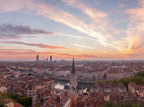 Vue panoramique sur Lyon © Jean-Charles Garrivet