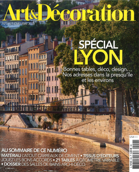 Art et Décoration "Spécial Lyon" - Novembre 2020