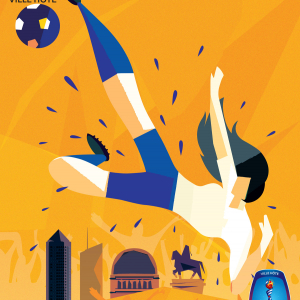 Affiche de la Coupe du Monde Féminine de la FIFA, France 2019