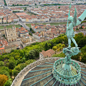 Panorama sur Lyon depuis Fourvière © Gael Fontaine