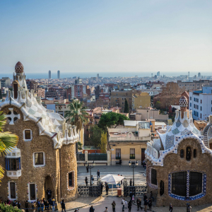 Barcelone vue du Parc Guell  © Pixabay / Maria Michelle