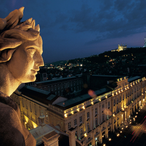 Muse de l'Opéra et vue sur place des Terreaux © Tristan Deschamps