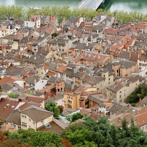 Les toits du Vieux-Lyon © Jean-Charles Garrivet