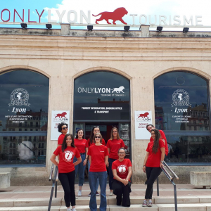 Equie des Lyon city Helpers 2019 © ONLYLYON Tourisme et Congrès